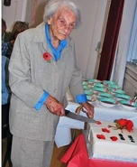 Walker in November 2018 at the age of 109