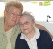 Marie-Louise Taterode at the age of 107.