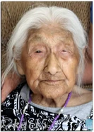MWabanoNov2015.jpg (47 KB) Aged 111, on 8 November 2015, just 5 days before her death
