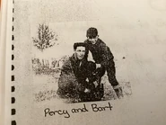 Percy and his brother Bart, circa the 1940s