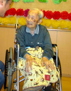 Ueda at the age of 109.