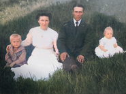 The Hawkins family, also likely around 1915