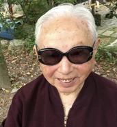 Yu Te-Hsin (aged 102) in May 2017