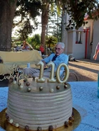 On his 110th birthday in 2021