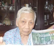 Rafaela Vicente (aged 98) on 13 May 2012