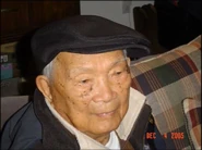 Juan Reyes in December 2005 at the age of 103