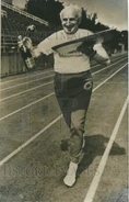 Larry (age 102) jogging on his 102nd birthday on June 21, 1969.