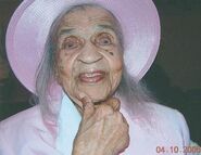 Emma Tillman at age 112 in October 2005