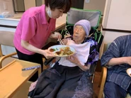 Toshiko Asai (aged 110) in August 2021.