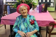 On her 109th birthday in 2021