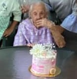 Castrodad Melendez on her 109th birthday in 2021