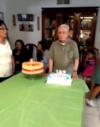 Khen Ngo on his 102th birthday in 2013