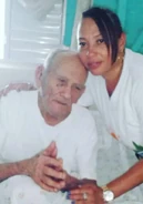 Fermin on his 109th birthday in 2018