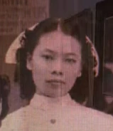 Rafaela Vicente as a young woman in an undated photo