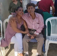 Saavedra Muela on his 107th birthday in 2019.