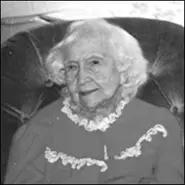 On her 109th birthday in 2006