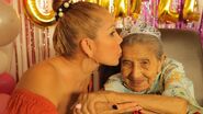 Villanueva at her 109th birthday.