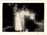 L-R; Janice, James, Valetta & Richard Shimer, c.1950