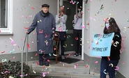 Bruno Kant on his 105th birthday
