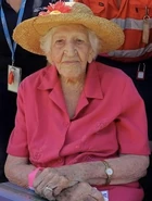 Fawcett (aged 106) in 2019