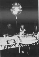 Cooper (right, age 112) on her 112th birthday on October 8, 1994.
