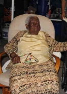 Judith Mends on her 103rd birthday in 2019.