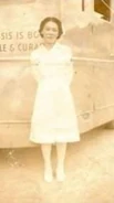 Rafaela Vicente as a young woman in an undated photo