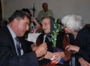 Stoyanova on her 106th birthday in 2009.