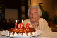 Casilda Benegas106.jpg (68 KB) Benegas on her 106th birthday in 2013.