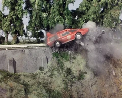 An SSC crashes The Mysterons