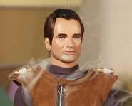 Captain Brown begins to smoke