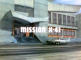 Title page (mission X-41)