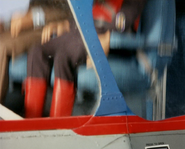 A close up of the eject procedure The Mysterons