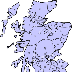 Counties von Schottland