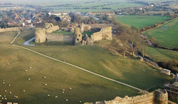 Pevensey castle