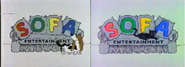 SOFA Entertainment logo (s). The Sofa will be used as a background item.
