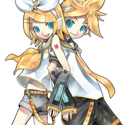 rin y len kagamine amor