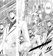 Kagami, existing in a series of endless reflections