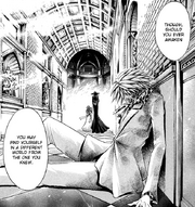 Kagami's final moment, taking a nap