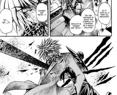 GetBackers ~~ Just Ban keeping Ginji in line the hard way.