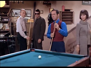 Playing pool at Mother's Family Pool Parlor.