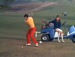 Explosive-golf-ball