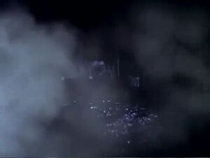 The Evening Star at sea.