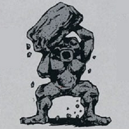 Evil Rock artwork from the GetsuFumaDen instruction booklet.