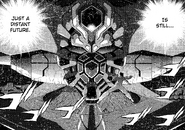 Getter Robo in "God and Dragon."