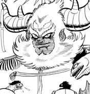 Burai as he first appearers in the saga