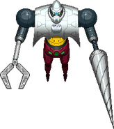Getter-2 (ゲッター2?) in Iron Saga collaboration.