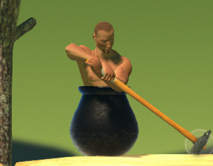 Falling In With Falling Off - Getting Over It with Bennett Foddy