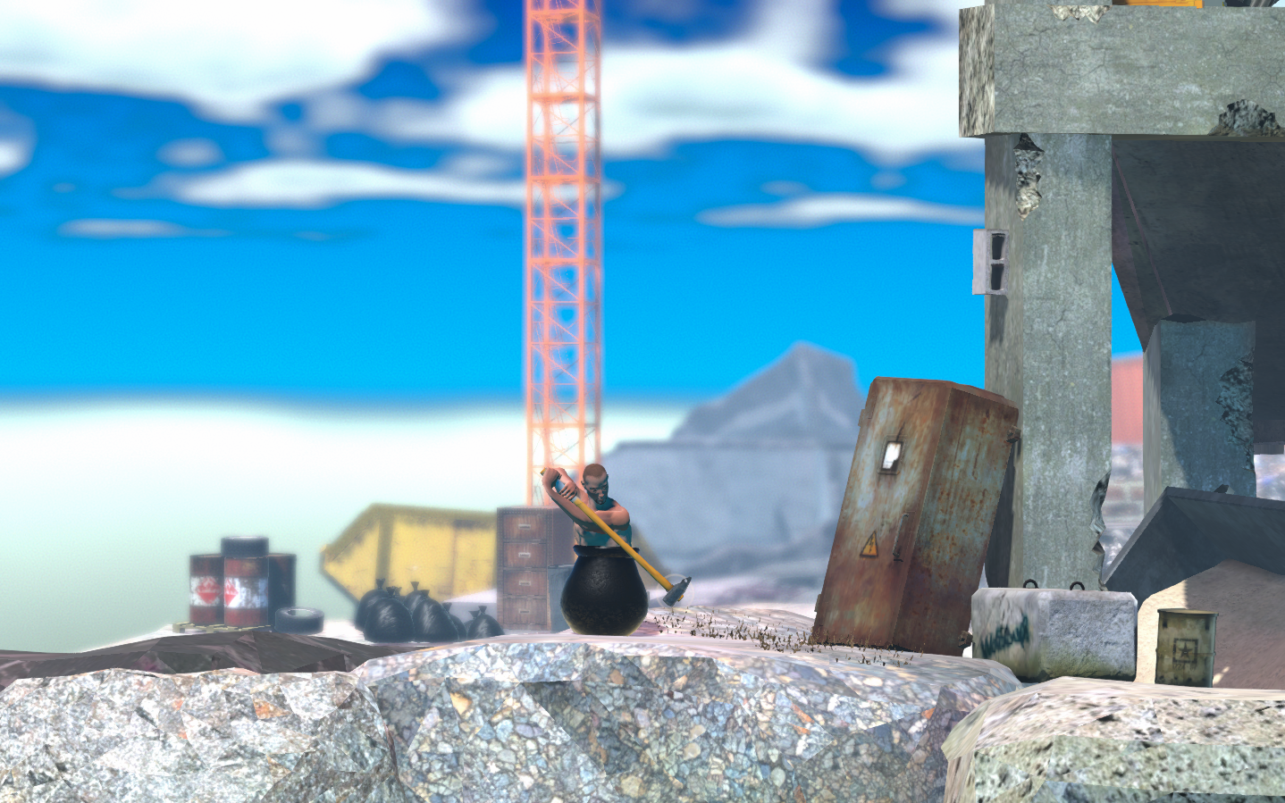 getting over it with bennett foddy engine