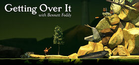Getting Over It with Bennett Foddy - Full Map of Mountain